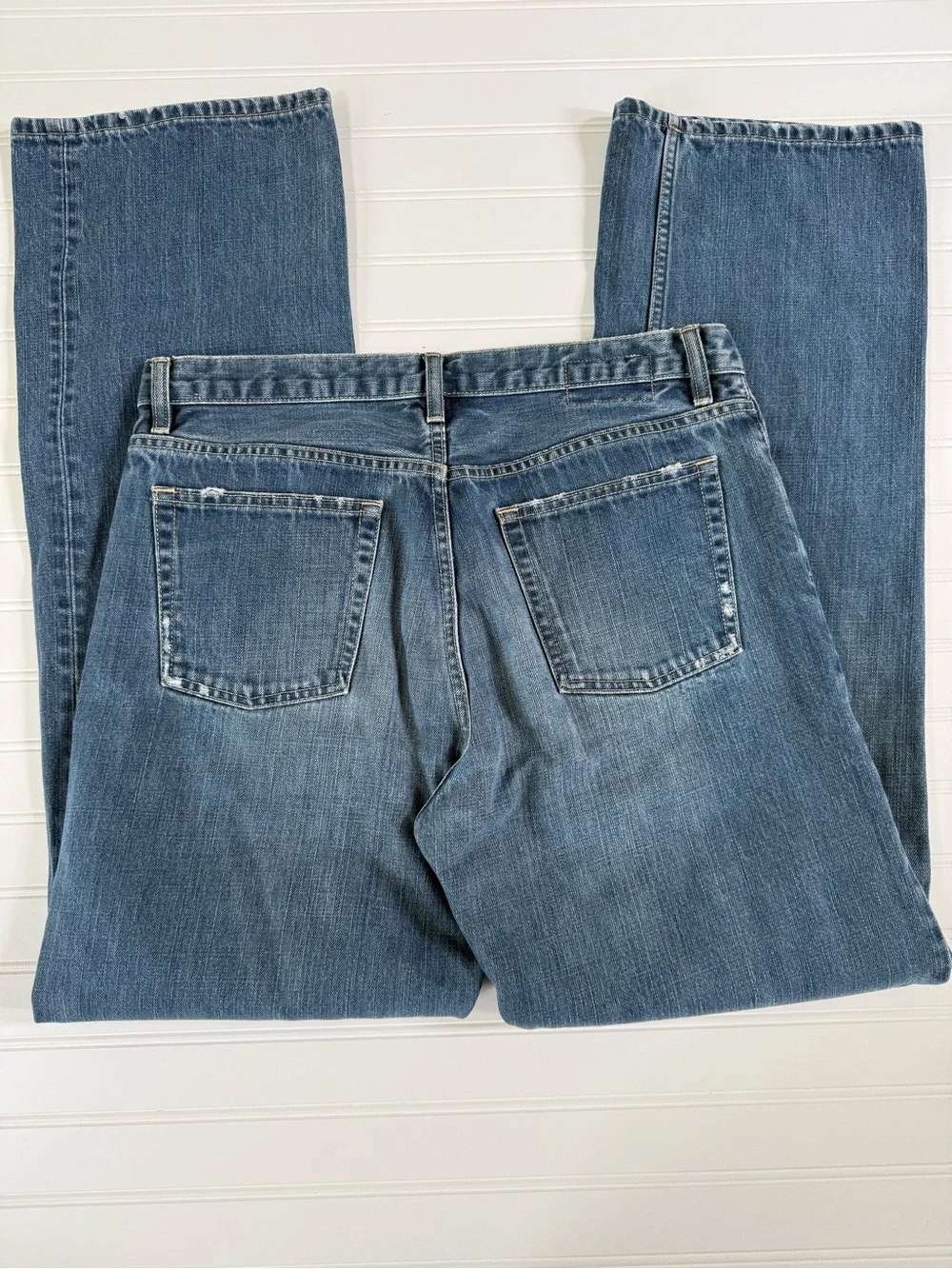 Banana Republic Men's Straight Leg Blue Jeans